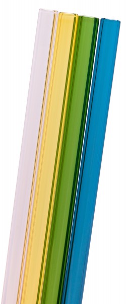 grüner Glastrinkhalm gehärtet 8x200mm, 600 Stk./Karton*