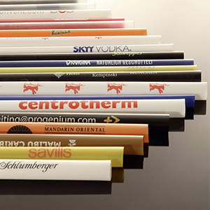 Exklusiv Bedruckte Strohhalme